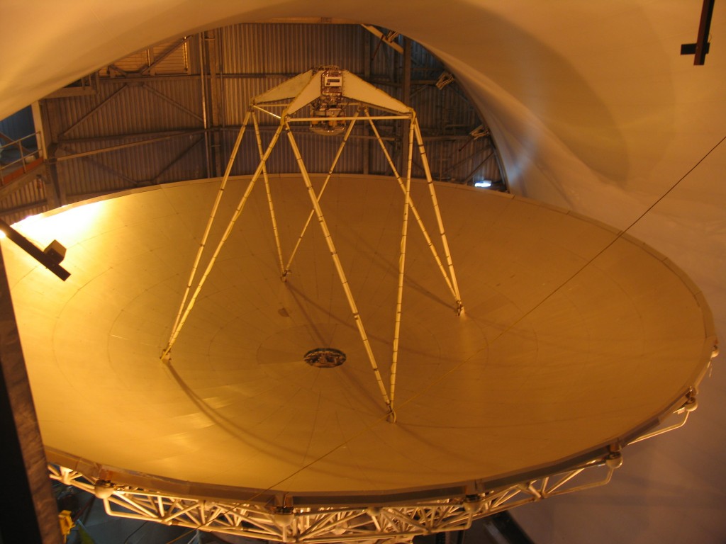 The JCMT's dish.