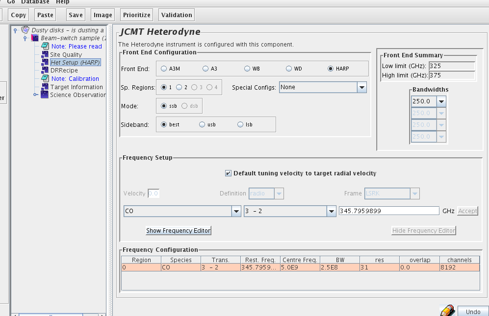 Het Setup component