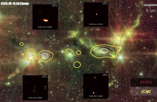 JCMT Astronomers find that denser and more turbulent environments tend to form multiple stars